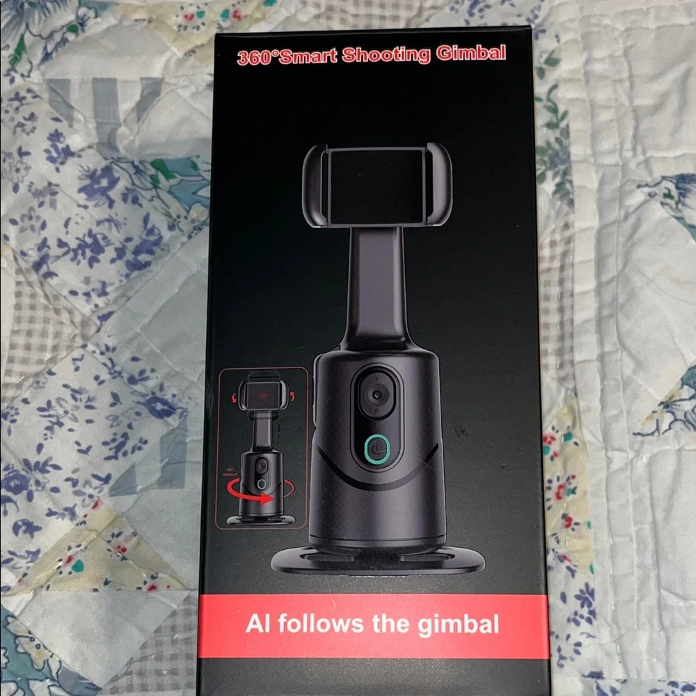 360° Smart Shooting Gimbal - Black